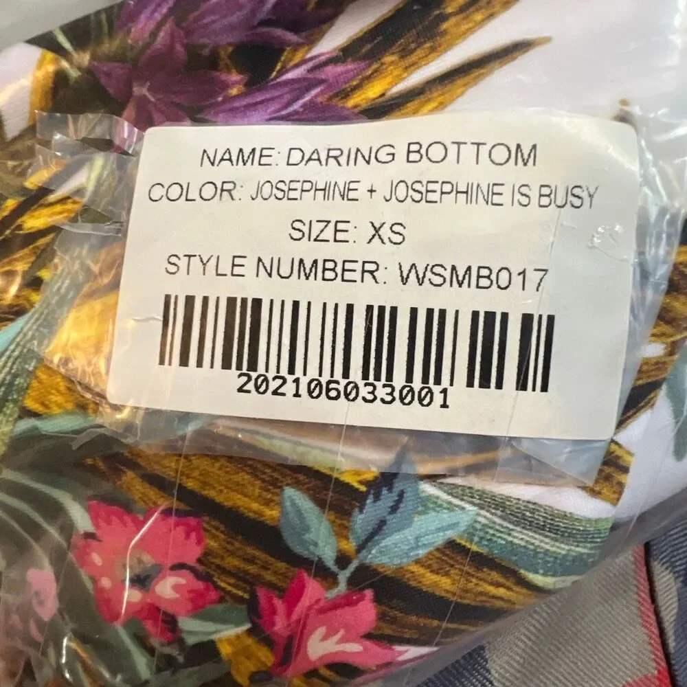 Swiminista x Christian Lacroix Daring Bottom Josephine Is Busy XS